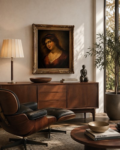 Xix secolo ritratto giovane - secolo,