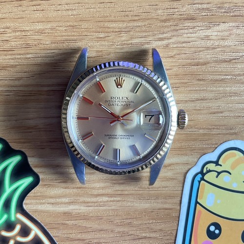 Rolex datejust bicolore - rolex, mm