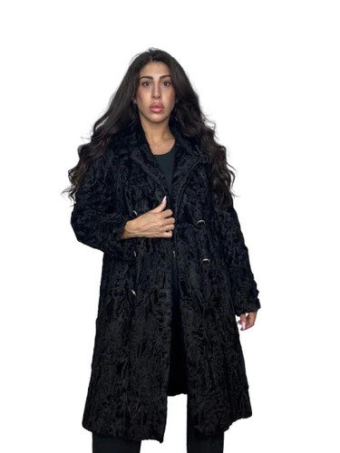 Cappotto vintage astrakan - cappotto,