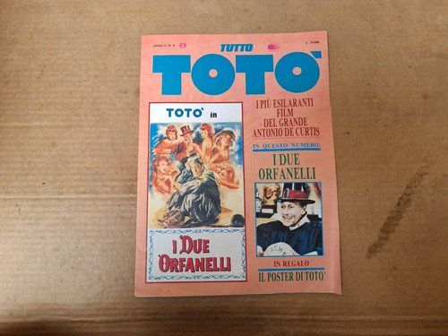 Poster toto i due orfanelli - poster,