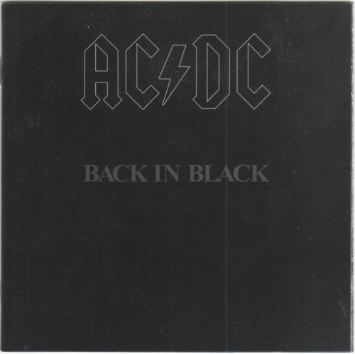 Back in black - -,