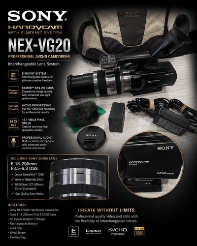 Videocamera handycam sony - videocamera,