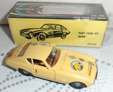 POLITOYS ART.528 RARE "FIAT 1500 GT GHIA SUPERLEGGERA!"BOX ORIGINALE OTTIMA