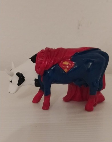 Statuetta mucca superman mini - superman,