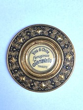 SERRAVALLO Trieste VINO DI CHINA vecchio specchietto pubblicità 1920 1930