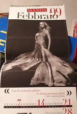 CALENDARIO 1999 MAXIM  SEXY ITALIAN CALENDAR ANNA FALCHI