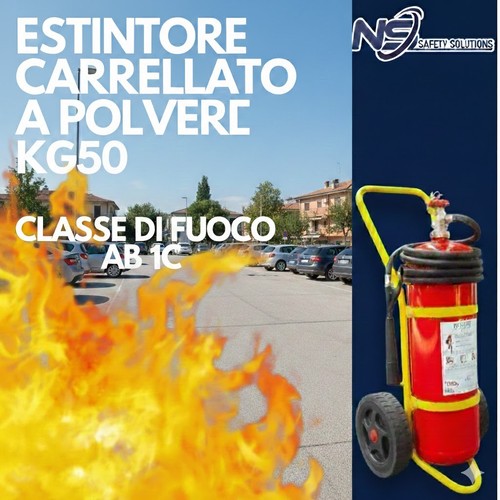 Estintore polvere - a,