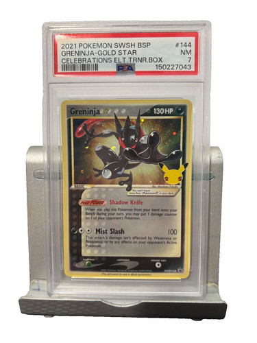 Pokemon greninja goldstar 144 - greninja, #144