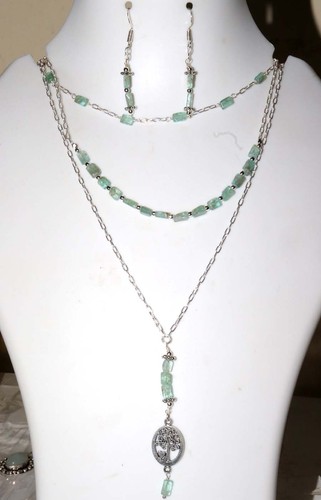 Set orecchini collana albero