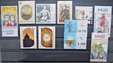 Città del Vaticano 2012 serie Complete 11 Francobolli nuovi MNH** (C.CR)