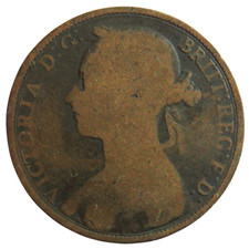 Moneta da un penny regina