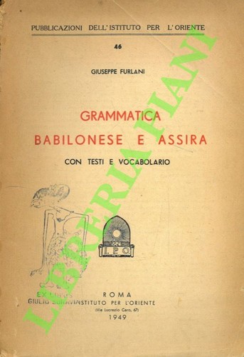 Furlani giuseppe grammatica - furlani,