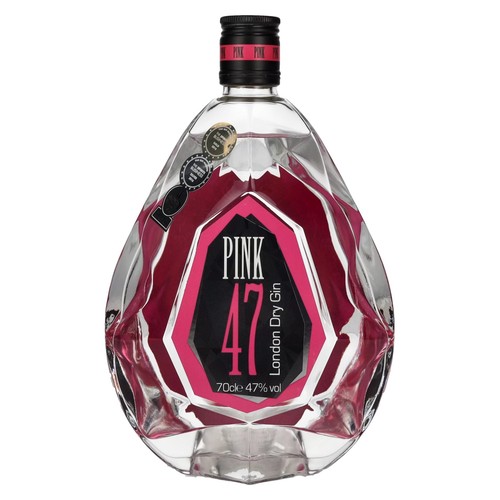 Pink london dry gin - london, 47%