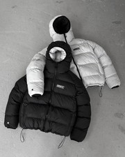 Y2K Streetwear Reversible Puffer Jacket PROTECT – Full Zip Winter Coat