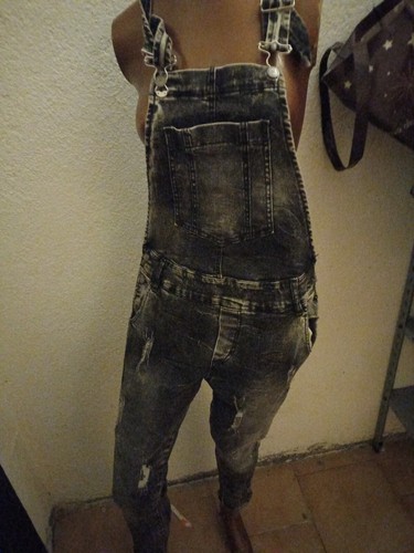 Salopette jeans donna rebekka - jeans,