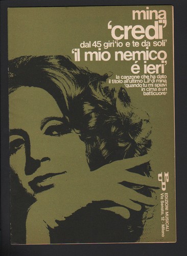 Spartito sheet music mina - sheet,