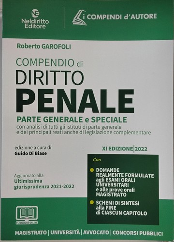 Compendio diritto penale - compendio,