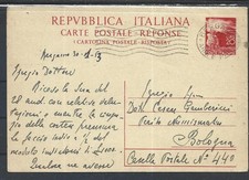 1953 20L INTERO POSTALE RISP