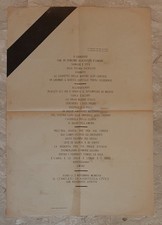MANIFESTO POSTER PRIMA GUERRA MONDIALE REGIO ESERCITO SOLDATI SCHIO 1917 ORIGIN.