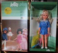 SEBINO BETTINA VINTAGE BAMBOLA COMPLETA DI SCATOLA E TUTTI GLI ACCESSORI NUOVA
