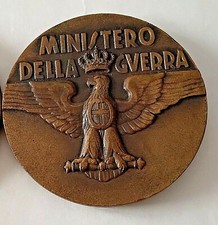 GRANDE MEDAGLIA MINISTERO DELLA GUERRA 1935  (RARITA')