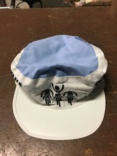 CAPPELLINO SOTTO CASCO SQUADRA BIANCHI SAMMONTANA 80 BICICLETTA DA CORSA VINTAGE