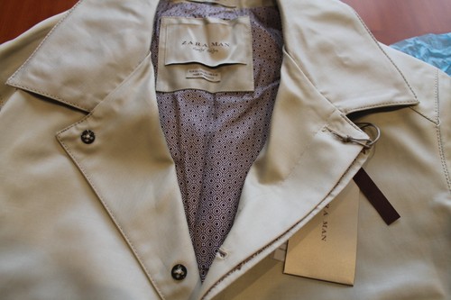 Trench coat zara - zara, uomo