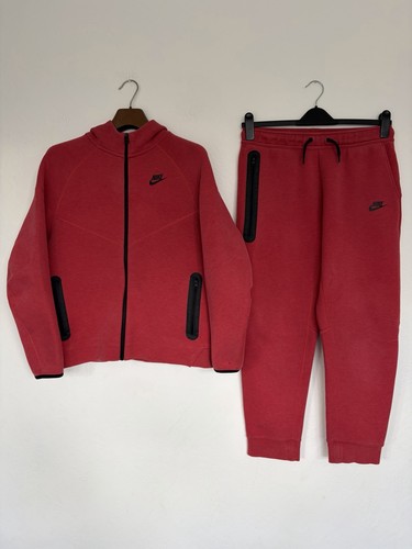 Tuta nike tech fleece rossa - nike,