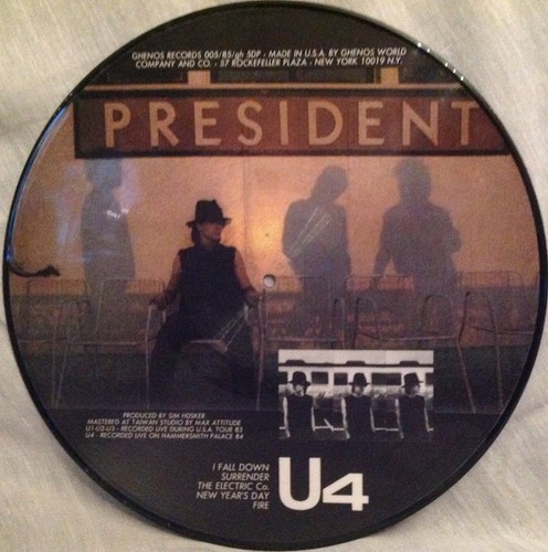 President picture disc - president,
