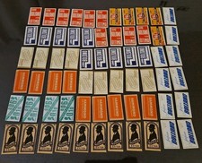 Lamette Da Barba Vintage Lotto Di 66 Modelli Inutilizzati 
