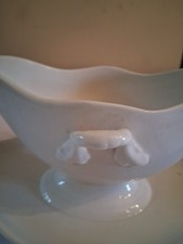 ANTICA SALSIERA IN CERAMICA