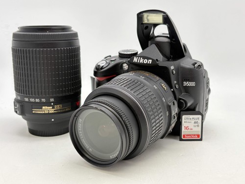 Nikon d5000 fotocamera reflex - fotocamera,