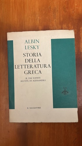 Storia della letteratura - letteratura, greca