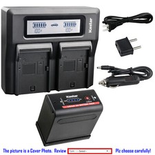 Kastar Battery Dual LCD Fast