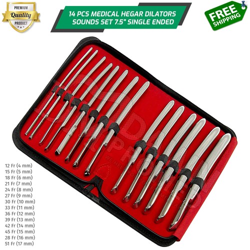 Set dilatatore hegar pezzi - set,