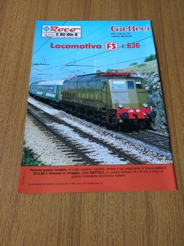 1988 locomotiva 636 - locomotiva, e.636