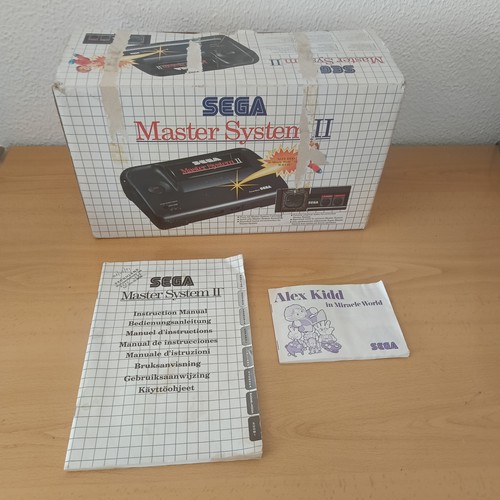 Sega master system - ii, caja