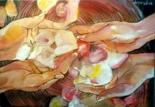 Quadro mani infioratrici - infioratrici,