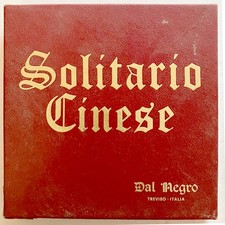 Gioco da tavolo "Solitario cinese" Dal Negro - vintage