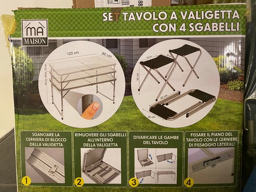 Maison tavolo valigetta - ma, a