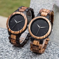 Orologio Uomo Legno Cinturino