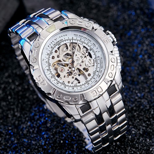 Luxury silver gold automatic - luxury,