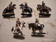 LOTTO SOLDATINI A CAVALLO - PIOMBO- 54 MM- PERFETTI