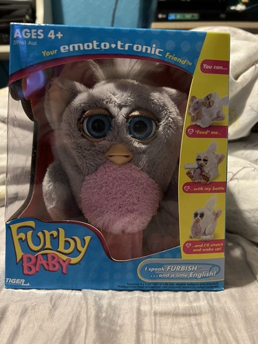Vintage furby baby emoto - furby,