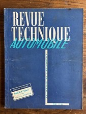 Revue Technique Automobile Mai
