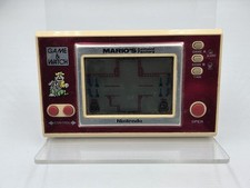Nintendo game watch mario - watch, mario's