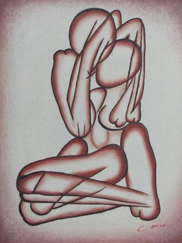Grande dipinto olio - grande,