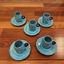 Set 5 tazze e piattini