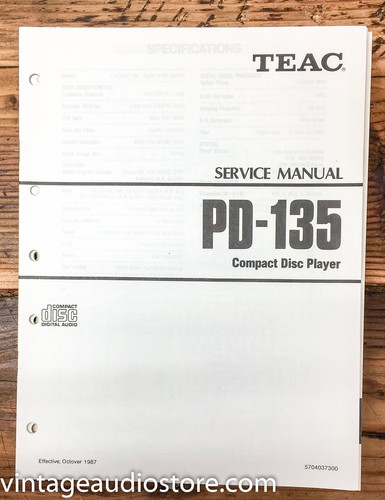 Teac 135 lettore manuale - lettore,