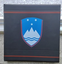 Cartella Slovenia Per Francobolli (senza Fogli ) buone Condizioni 